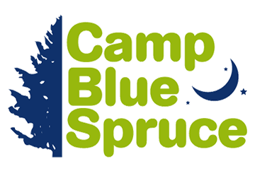 Camp Blue Spruce Logo