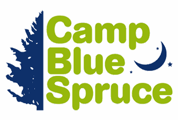 Camp Blue Spruce Logo